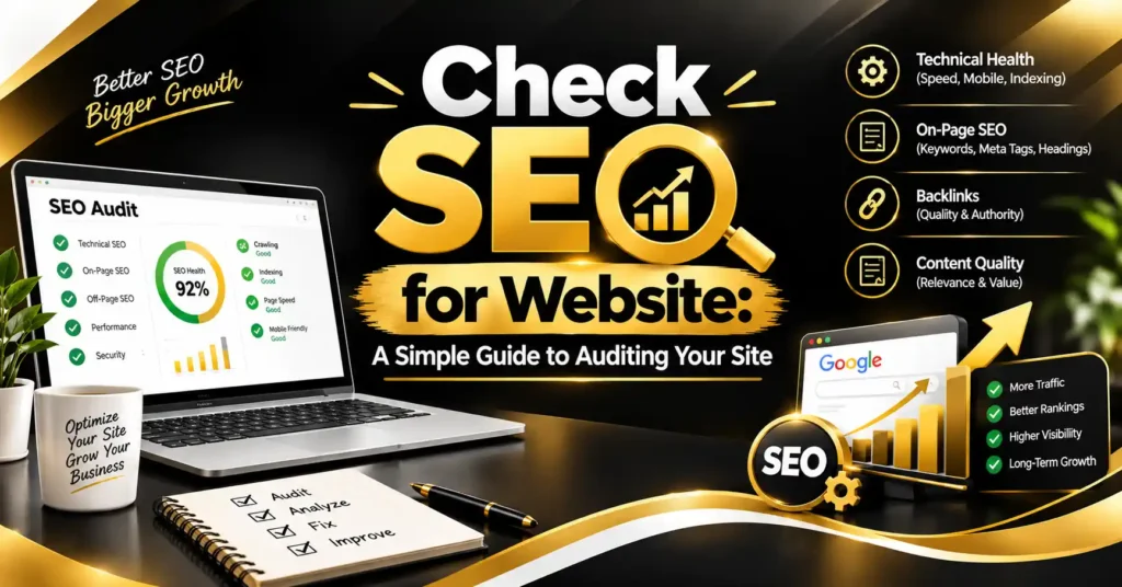 Check SEO for Website | A Simple Guide to Auditing Your Site