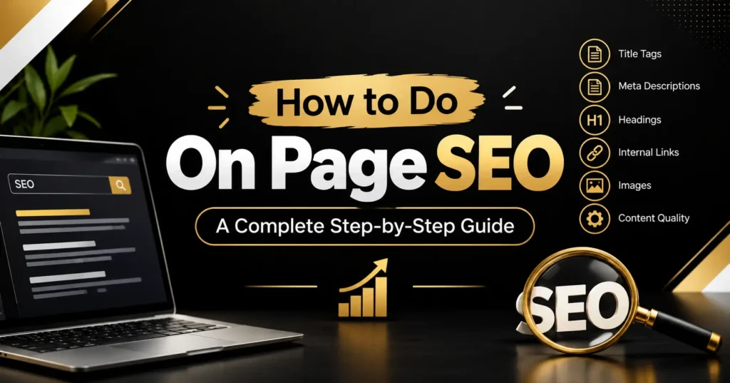 How to Do On Page SEO | A Complete Step-by-Step Guide