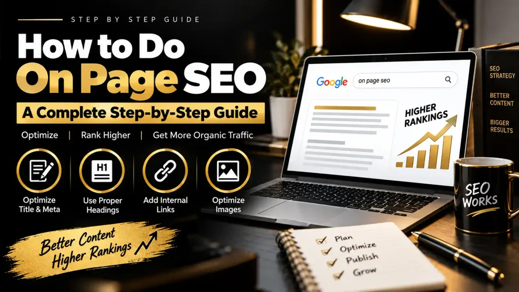 How to Do On Page SEO | A Complete Step-by-Step Guide
