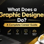 If you've ever admired a beautifully designed logo, a striking website layout, or an eye-catching social media post and wondered who's behind that kind of work, the answer is almost always a graphic designer. But beyond making things look good, many people aren't entirely sure what a graphic designer does on a daily basis or what skills the role actually requires. In this guide, I'll break down exactly what graphic designers do, the different specializations within the field, and what it takes to build a career in this creative profession. Quick answer: A graphic designer creates visual content, such as logos, websites, marketing materials, and packaging, using design principles like color, typography, and layout to communicate messages effectively and solve visual communication problems for clients or employers. What Does a Graphic Designer Do on a Daily Basis? At its core, graphic design is about solving communication problems visually. A graphic designer takes an idea, message, or brand identity and translates it into something people can see and immediately understand, whether that's a logo that captures a company's personality or an infographic that simplifies complex data. Understanding what a graphic designer does requires looking beyond just the creative output, since much of the job involves problem-solving, client communication, and strategic thinking alongside the actual design work. A typical day might involve meeting with clients to understand project goals, sketching initial concepts, refining designs based on feedback, and preparing final files for print or digital use. Common tasks that fall under a graphic designer's responsibilities include: Brand identity design : Creating logos, color palettes, and typography systems that represent a company's visual identity. Marketing materials : Designing brochures, flyers, social media graphics, and advertisements that communicate a brand's message. Web and digital design : Creating layouts, icons, and visual elements for websites and mobile applications. Packaging design : Developing product packaging that's both functional and visually appealing on store shelves. Editorial design : Laying out magazines, books, and other publications with a focus on readability and visual flow. Illustration and iconography : Creating custom illustrations or icon sets that support a brand's overall visual language. Each of these areas requires a slightly different skill set, though they all share the same foundational design principles. If your work as a designer also touches on how that visual content gets distributed and promoted, our guide on What is Content Marketing | A Simple Guide for Beginners explains how strong visuals and content strategy work together to engage audiences effectively. Key Skills and Tools Graphic Designers Use Beyond the creative eye that most people associate with design work, graphic designers rely on a specific set of technical skills and software tools to bring their ideas to life professionally. Essential Skills for Understanding What Does a Graphic Designer Do Here are the core skills that most graphic design roles require, regardless of specialization: Typography knowledge : Understanding how fonts, spacing, and hierarchy affect readability and overall design impact. Color theory : Knowing how different colors work together and what emotional responses they tend to evoke in viewers. Layout and composition : Arranging visual elements in a way that guides the viewer's eye and communicates information clearly. Software proficiency : Mastery of industry-standard tools like Adobe Photoshop, Illustrator, and InDesign, or increasingly, Figma for digital design work. Brand consistency : Ensuring all design work aligns with established brand guidelines across different projects and platforms. Client communication : Translating client feedback and business goals into effective visual solutions, often requiring several rounds of revision. Beyond software skills, understanding what a graphic designer does also means recognizing the importance of staying current with design trends while still producing work that will remain relevant beyond a short-term trend cycle. Good designers balance creativity with practicality, ensuring their work actually serves its intended purpose rather than just looking impressive. Different Types of Graphic Design Careers Graphic design isn't a single, uniform career path. Depending on interests and skills, designers often specialize in one or more of the following areas: Brand identity designers : Focus specifically on creating cohesive visual identities for businesses, from logos to complete brand style guides. UI/UX designers : Specialize in designing user interfaces for websites and apps, often overlapping with user experience research and testing. Motion graphic designers : Create animated visuals for video content, advertisements, and social media platforms. Print designers : Focus on materials meant for physical printing, like business cards, posters, and packaging. Freelance designers : Work independently across multiple clients and project types, often requiring stronger business and client management skills. Understanding these specializations helps clarify why the answer to "What does a graphic designer do?" can vary significantly depending on the specific role or industry someone works within. How to Start a Career as a Graphic Designer If you're considering a career in graphic design, understanding what a graphic designer does in practice helps clarify the skills and portfolio you'll need to build before entering the field professionally. Building the Skills and Portfolio You Need Most graphic design careers require some combination of formal education and self-taught skill development, though the specific path varies depending on individual circumstances: Formal education : A degree in graphic design or a related field provides structured learning in design theory, software, and portfolio development. Self-taught learning : Many successful designers learn through online courses, tutorials, and consistent independent practice rather than formal degree programs. Building a portfolio : Regardless of educational background, a strong portfolio showcasing real projects is essential for landing clients or job opportunities. Internships and entry-level roles : Gaining hands-on experience, even in unpaid or low-paid positions initially, helps build both skills and professional connections. Continuous learning : Design trends, software, and client expectations evolve constantly, making ongoing skill development a permanent part of the career. A common misconception is that graphic designers only need natural artistic talent to succeed. In reality, understanding what a graphic designer does reveals that strategic thinking, client communication, and technical software skills are just as important as raw creative ability, if not more so for long-term career success. If your design work eventually extends into building complete websites, it's worth understanding how that process typically works alongside visual design. Our Guide on Website Developers | What They Do and How to Find the Right One explains how design and development roles often intersect on larger digital projects. For a closer look at real graphic design workflows and portfolio-building tips, check out our YouTube channel, where we walk through practical design processes and career advice in more detail. If you found this guide helpful and want more insights on creative careers and design strategy, follow our page on Facebook, where we share regular tips and industry updates. Final Thoughts Understanding what a graphic designer does reveals a career that combines creativity with strategic problem-solving, technical software skills, and strong client communication. Whether specializing in brand identity, digital design, or print materials, graphic designers play a crucial role in helping businesses and individuals communicate visually in ways that words alone often can't achieve. If you're considering this career path, focus on building a genuine, diverse portfolio and developing both your creative eye and your technical skills simultaneously. The field rewards designers who can balance artistic vision with practical, client-focused problem-solving, making it a rewarding path for those who enjoy both creative expression and strategic thinking.
