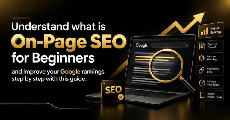 What is On-Page SEO for Beginners? Full Easy Guide