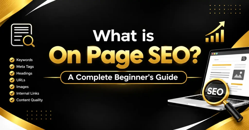 What is On Page SEO? A Complete Beginner's Guide